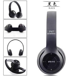 1643012278260-Belear P47 Studio On-Ear Wireless Bluetooth 5.0 White Headphones10.jpg